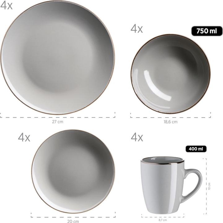 Produktbild Mäser Metallic Rim (16 Stück)