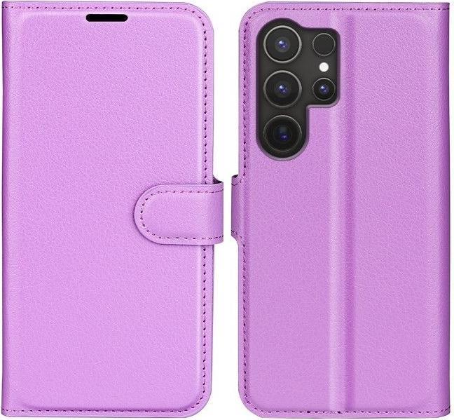 Produktbild MU Classic Litchi Leder Bookcover Series (Samsung Galaxy S25 Ultra)