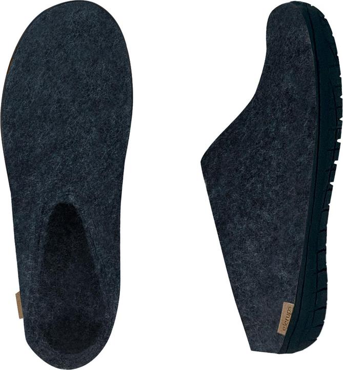 Image du produit Glerups Semelle en caoutchouc naturel Noir Pantoufles (47)