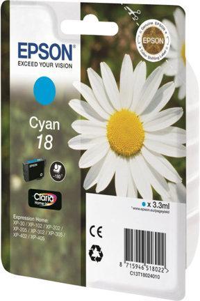 Produktbild Epson Original Tintenpatrone T1802 (C)