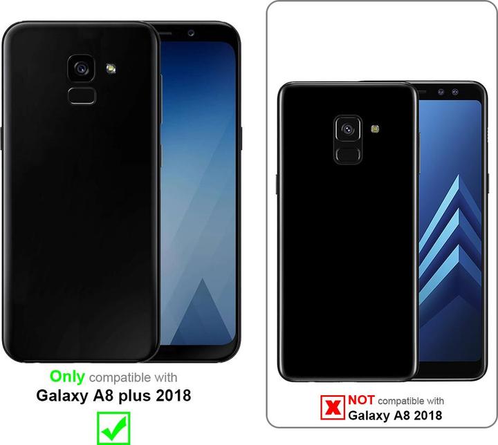 Produktbild Cadorabo Handykette für Samsung Galaxy A8 PLUS 2018 Necklace Hülle mit verstellbarem Kordelband