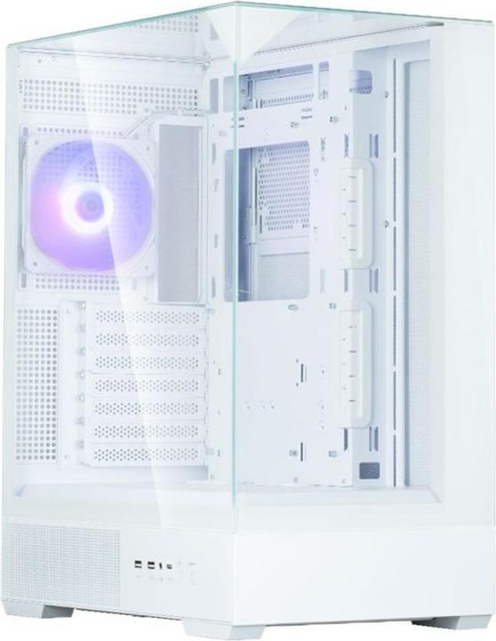 Image du produit Zalman Boitier Moyen Tour ATX P40 Prism RGB avec panneaux vitrés (Blanc) (Mini-ITX, ATX)
