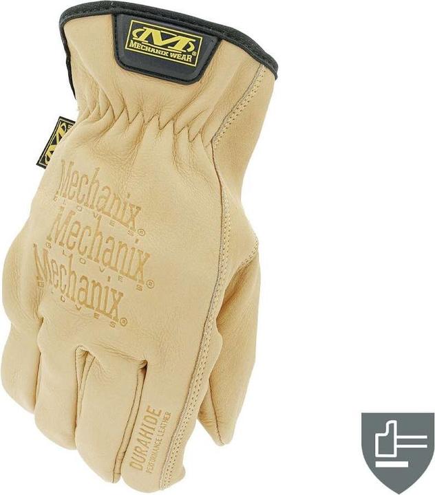 Mechanix Wear Mechanikas dėvi RĘKAWICE MECHANIKAS DURAHIDE ® KARVĖS VAIRUOTOJAS (XXL)