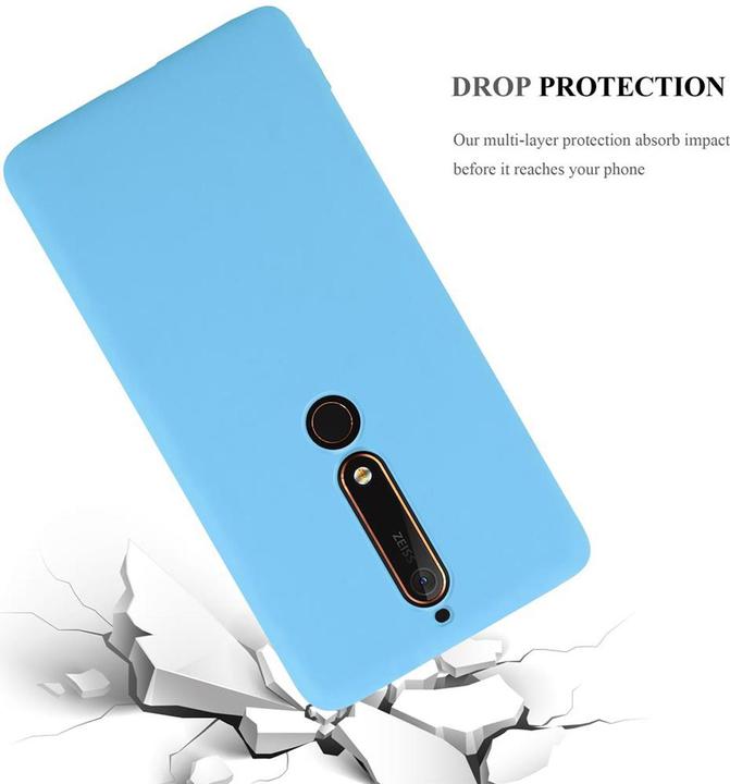 Productafbeelding Cadorabo TPU Candy Cover (Nokia 6.1, Nokia X6 2018)