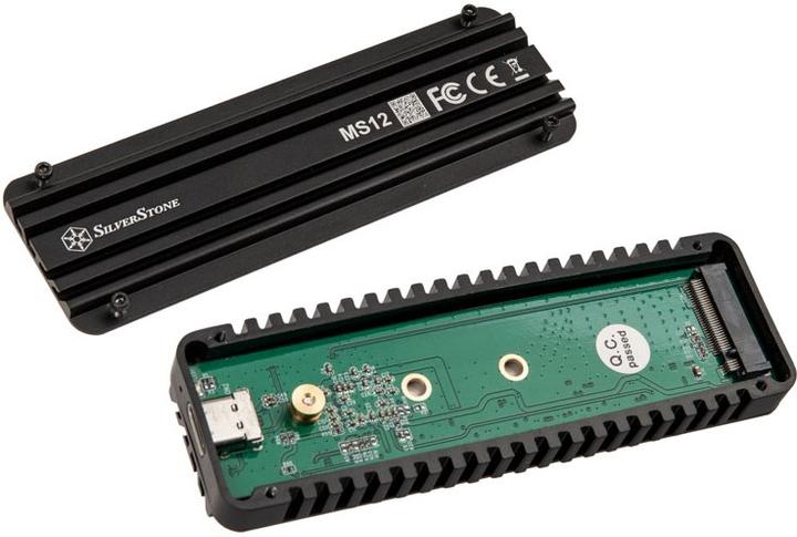 Actual product image Silverstone MS12 (M.2 2260, M.2 2280, M.2 2242)