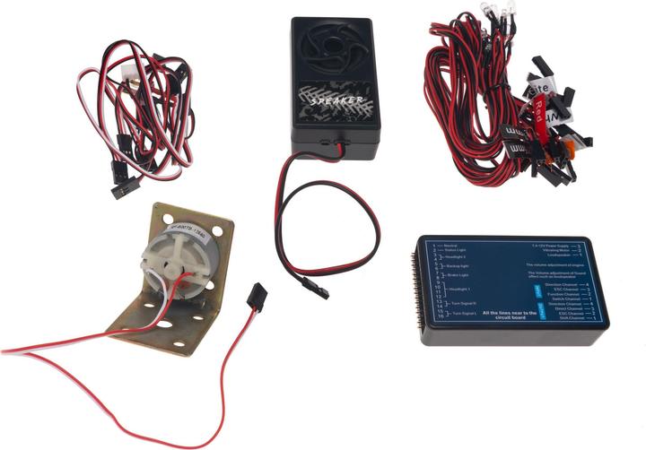 G.T. Power Container Truck Lighting and Voice