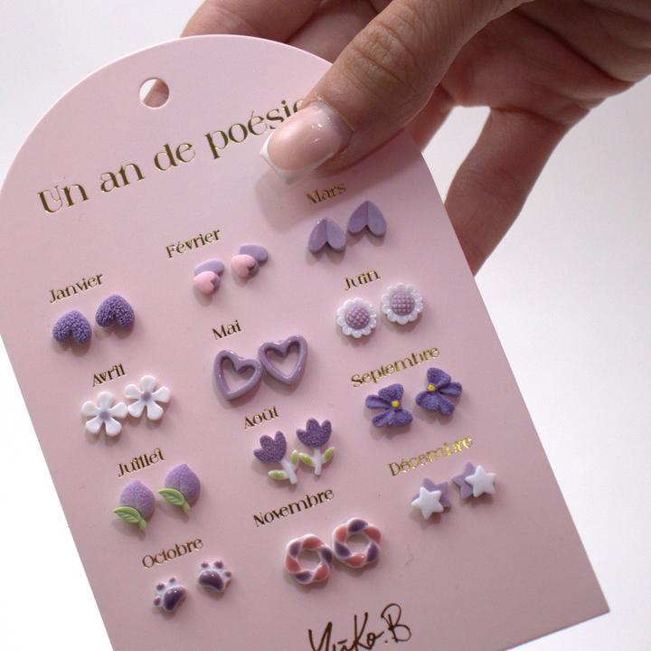 Image du produit Yuko.B Un an de Poésie (Céramique, Acier inoxydable)