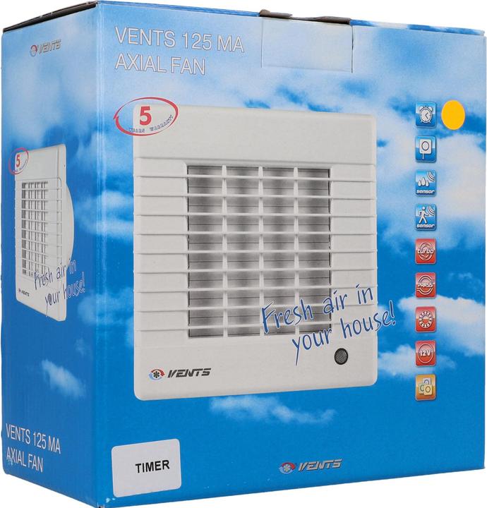 Produktbild Suprex Wandventilator mit Timer & Verschlussklappen 22W