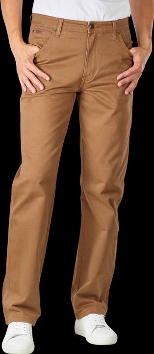 Image du produit Wrangler Texas Slim Pant Straight Fit Saddle Brown (33)
