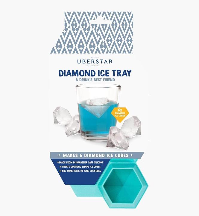 Immagine prodotto Uberstar Stampo per cubetti di ghiaccio diamantati