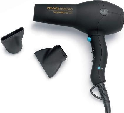 Produktbild Diva Pro Styling Veloce 3800 Pro Dryer Schwarz 2200W Professioneller Haartrockner mit Ionic Conditioning