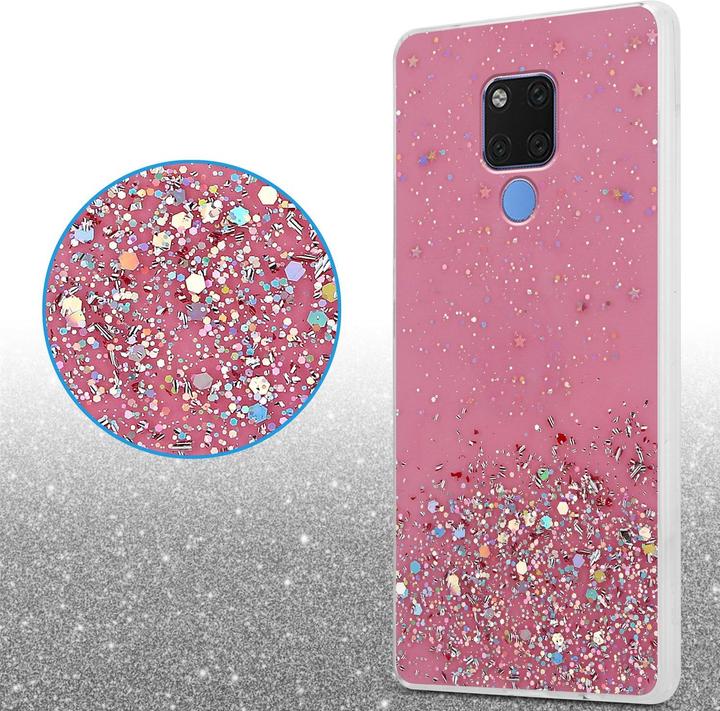 Actual product image Cadorabo TPU cover sparkling glitter (Mate 20)