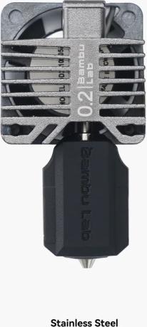 Actual product image Bambu Lab Hotend - stainless steel nozzle 0.2mm (Hotend)