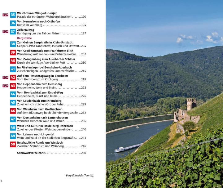 Actual product image Wandern und Wein - Rheingau – Rheinhessen mit Bergstrasse (German, Gerhard Heimler, Albrecht Ritter, 2024)
