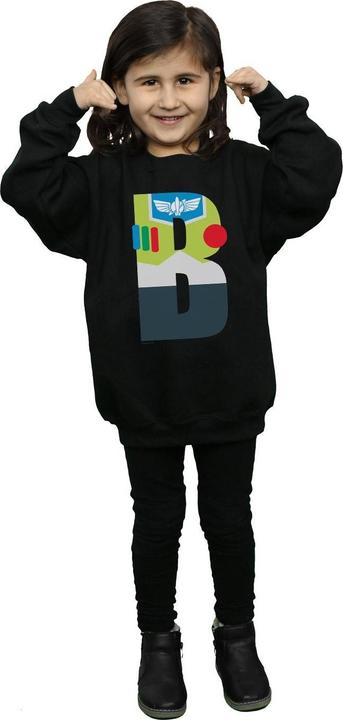 Produktbild Disney Alphabet B Is For Buzz Lightyear Sweatshirt Mädchen (140, 146)