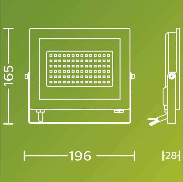 Image du produit Philips Outdoor Flutlicht Lois (5400 lm, IP65)