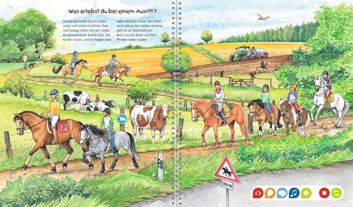 Actual product image tiptoi The world of horses and ponies (German)