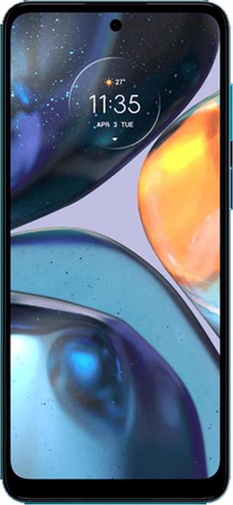 Produktbild Motorola 22 (64 GB, Iceberg blue, 6.50", 50 Mpx, 4G)