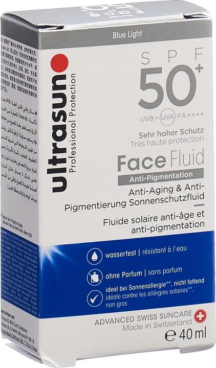 Produktbild Ultrasun Face Fluid Anti-Pigment (Sonnencreme Gesicht, SPF 50, 40 ml, 69 g)