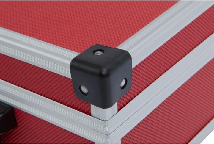 Actual product image Alutec Aluminum frame case red