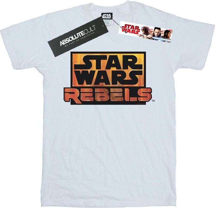 Actual product image Star Wars Mens Rebels Logo T-Shirt (XL)
