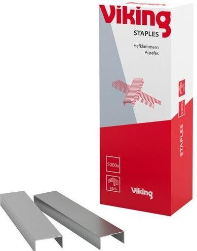 Produktbild Office Depot Heftklammern OD 26/6 Metall Bigpack chrome (5000 x)
