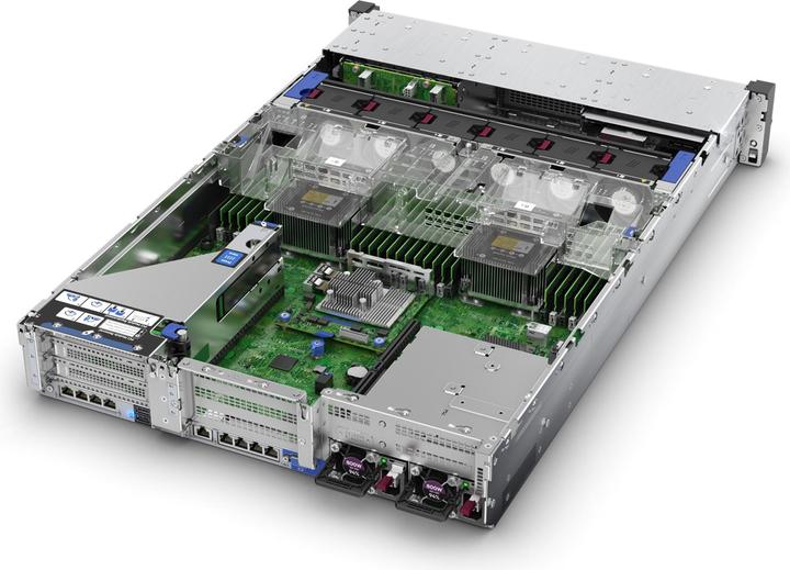 Actual product image HPE ProLiant DL380 Gen10 4208 8-core 1P -R MR416i-a 8SFF BC PS Server (Intel Xeon Silver 4208, 1536 GB, Rack Server)