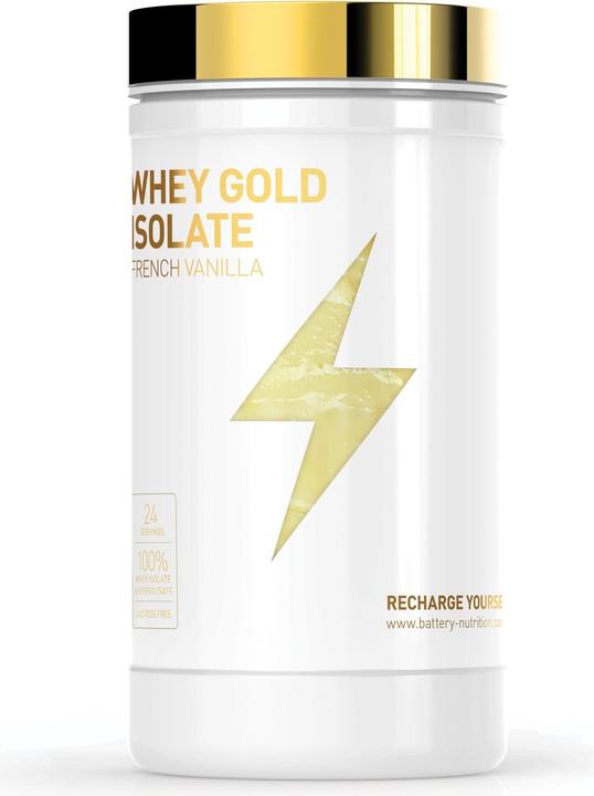 Produktbild Battery Nutrition Whey Gold Isolate (Vanille, 1 Stk., 600 g)