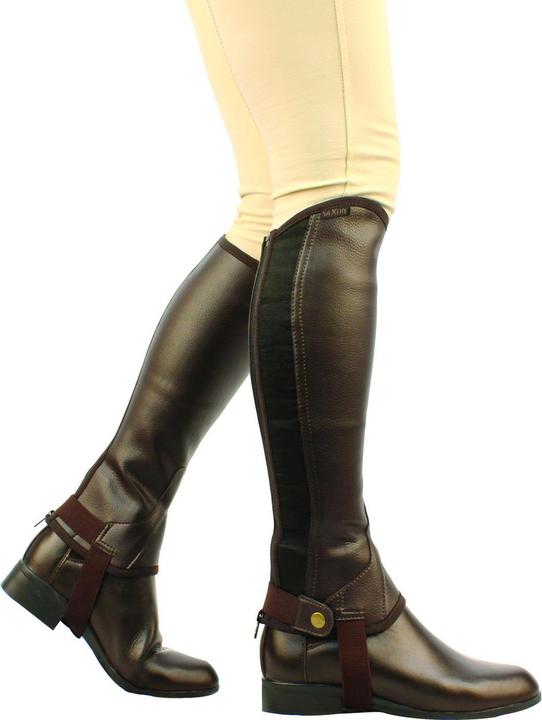 Actual product image Saxon Equileather Half Chaps (L)