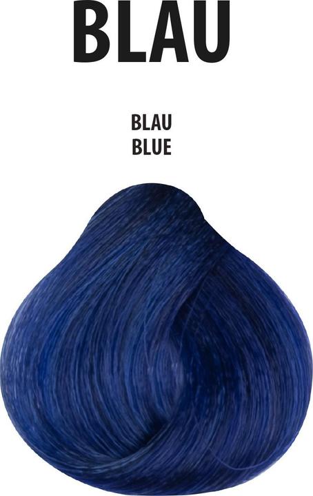 Actual product image FemMas blue) hair color pure & mix 100ml (100ml)