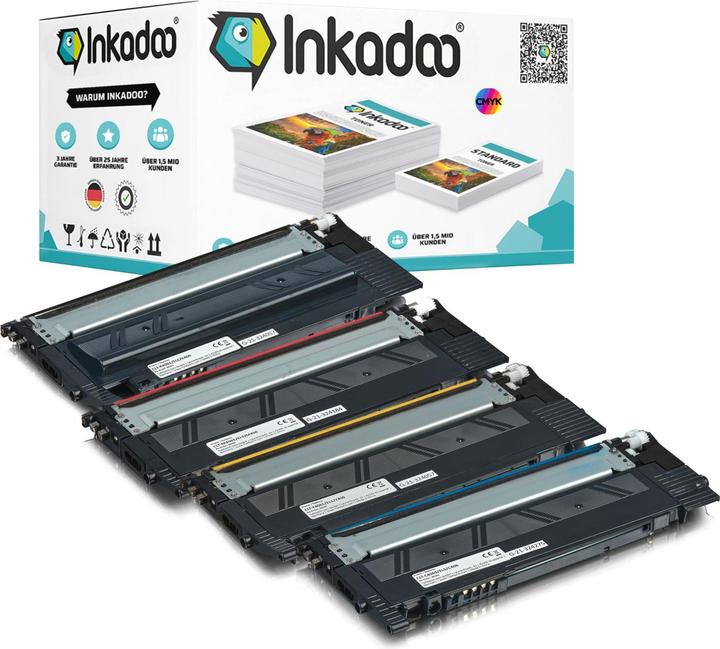 Produktbild Inkadoo CLT-P 406 C/ELS (M, C, Y, BK)