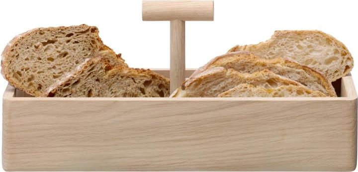 Actual product image LSA Dine bread box oak H16cm L35cm W12cm