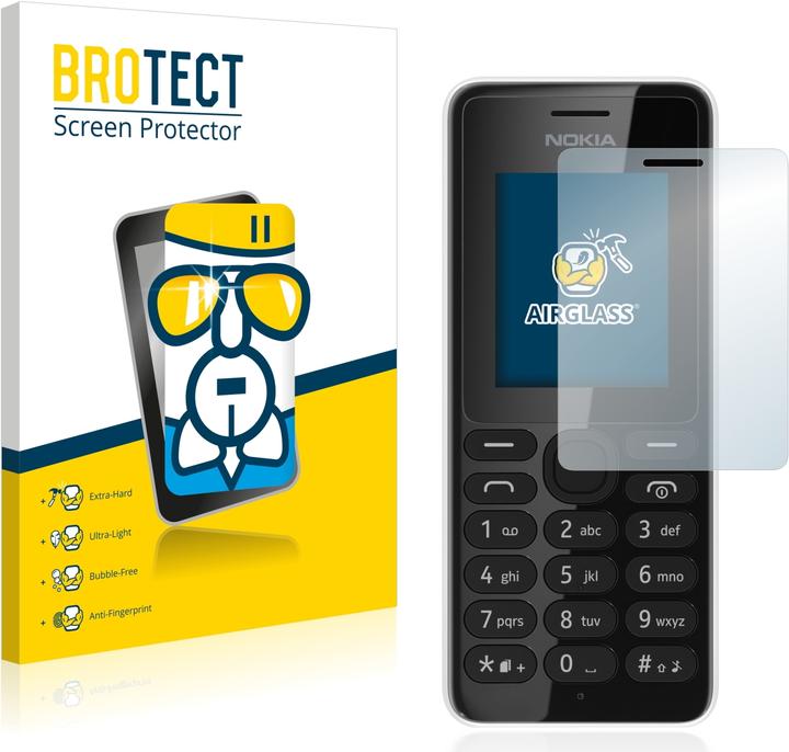 Actual product image BROTECT AirGlass Glass (1 Piece, NOKIA 108)