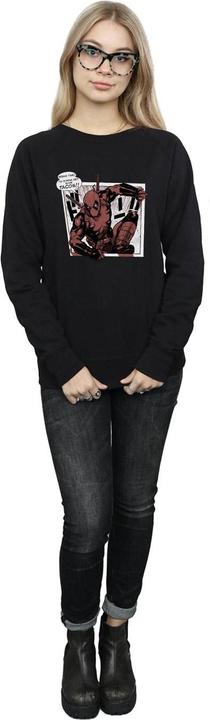 Actual product image Womens/Ladies Deadpool Breaktime Tacos Sweatshirt (XL)