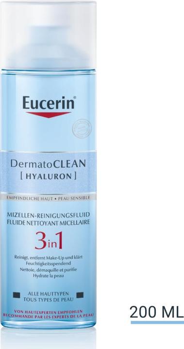 Produktbild Eucerin DermatoCLEAN 3in1 Mizellen Wasser (Mizellenwasser, 200 ml)