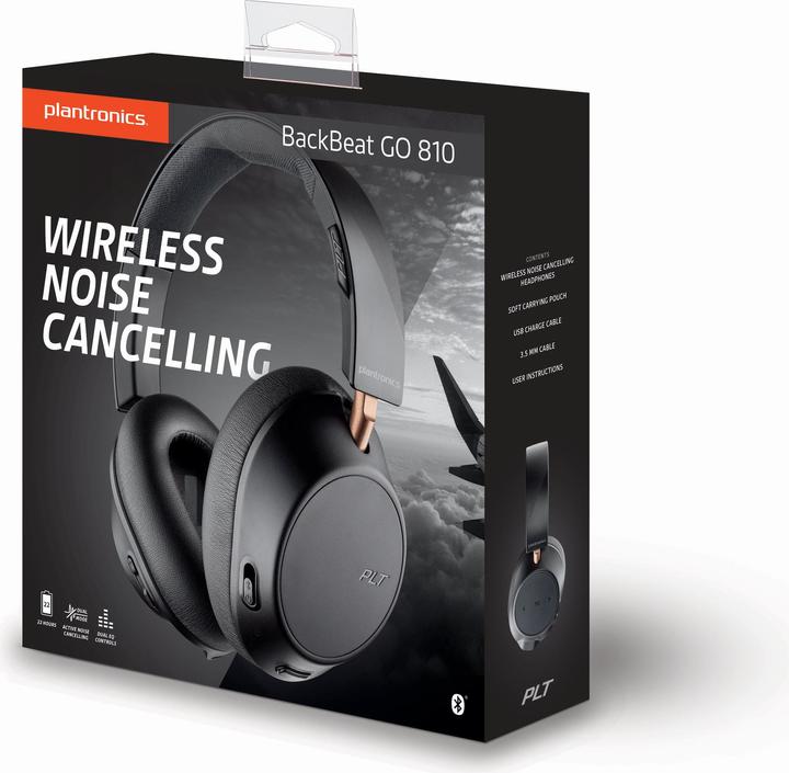 Image du produit Poly Plantronics Backbeat GO 810 - Casque avec microphone