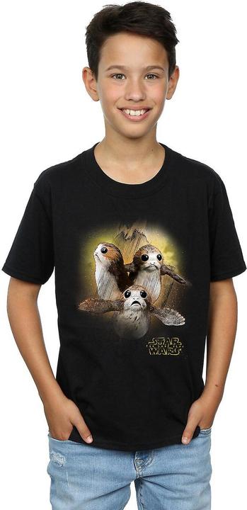 Immagine prodotto Star Wars Maglietta Porg per ragazzi in cotone spazzolato (152, 158)