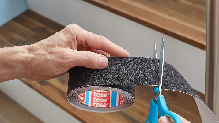 Immagine prodotto tesa Nastro antiscivolo, nastro adesivo antiscivolo per interni ed esterni (25 mm)