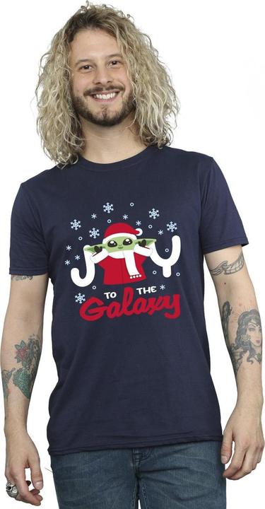 Image du produit Star Wars - T-shirt THE MANDALORIAN JOY TO THE GALAXY - Homme (XXL)