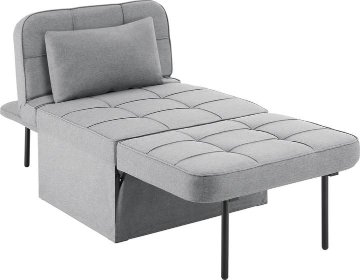 Image du produit tectake Fauteuil de repos 4-en-1 réglable en hauteur en 6 positions