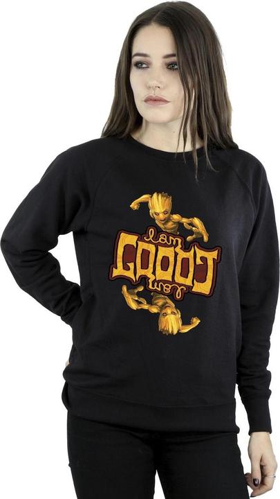 Immagine prodotto Guardians Of The Galaxy Groot Inverted Grain Felpa Donna (S)