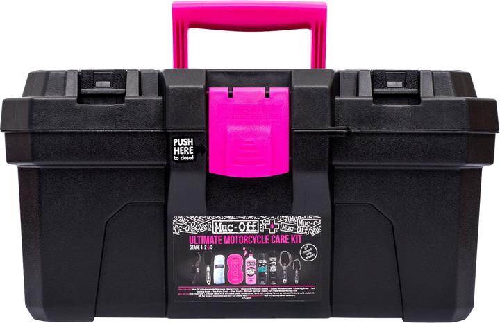 Immagine prodotto Muc-Off Kit Bicicletta Ultimate (1800 ml, Pulitore per biciclette, Detergente per catena, Lubrificante universale, Spugna, Set di cura)