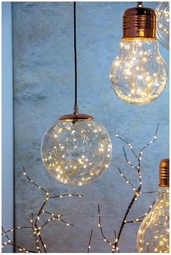 Actual product image Lotti LED Decorative Light 'Ball' 20cm 39025