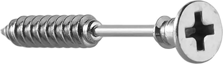 Immagine prodotto Star Piercing Vite a croce del bilanciere argento (Acciaio chirurgico 316L)