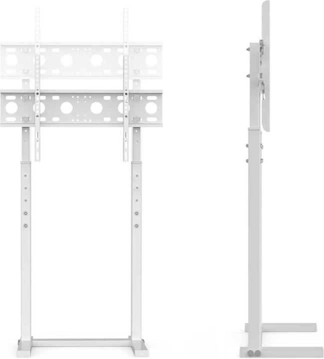 Actual product image Hermex Universal TV-Ständer LCD Fernseher Bildschirm Standfuss Display Weiss (65", 40 kg)