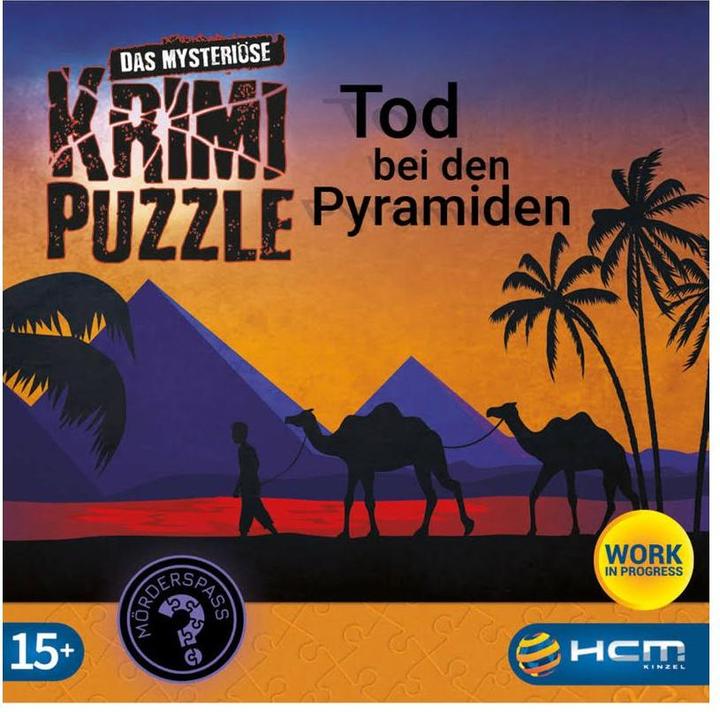 Produktbild HCM Kinzel Murder on the Nile - Murder Mystery Puzzle (1000 Teile)