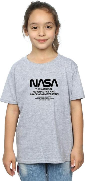 Immagine prodotto Nasa Worm Blurb Maglietta Ragazze (152, 158)