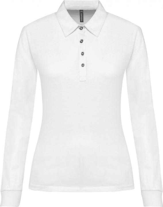Kariban poo-shirt aus jersey mit angen ärmen, damen (L)