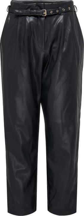 Immagine prodotto Only Pantaloni Comfort Fit a vita media Pantaloni in pelle (L)