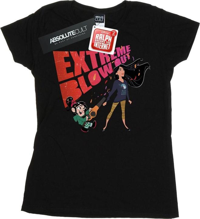Disney Wreck It Ralph Pocahontas And Vanellope TShirt (XL)